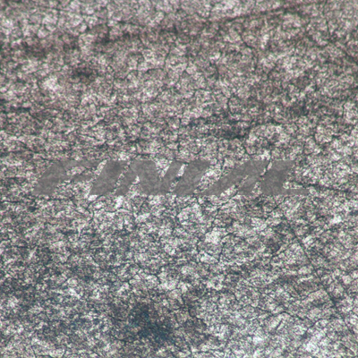 显微镜金属裂纹放大图