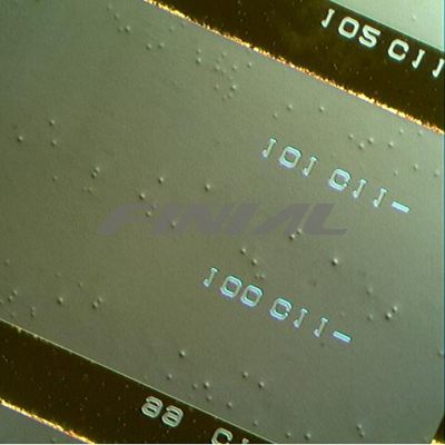 LCD导电粒子显微镜下的图片